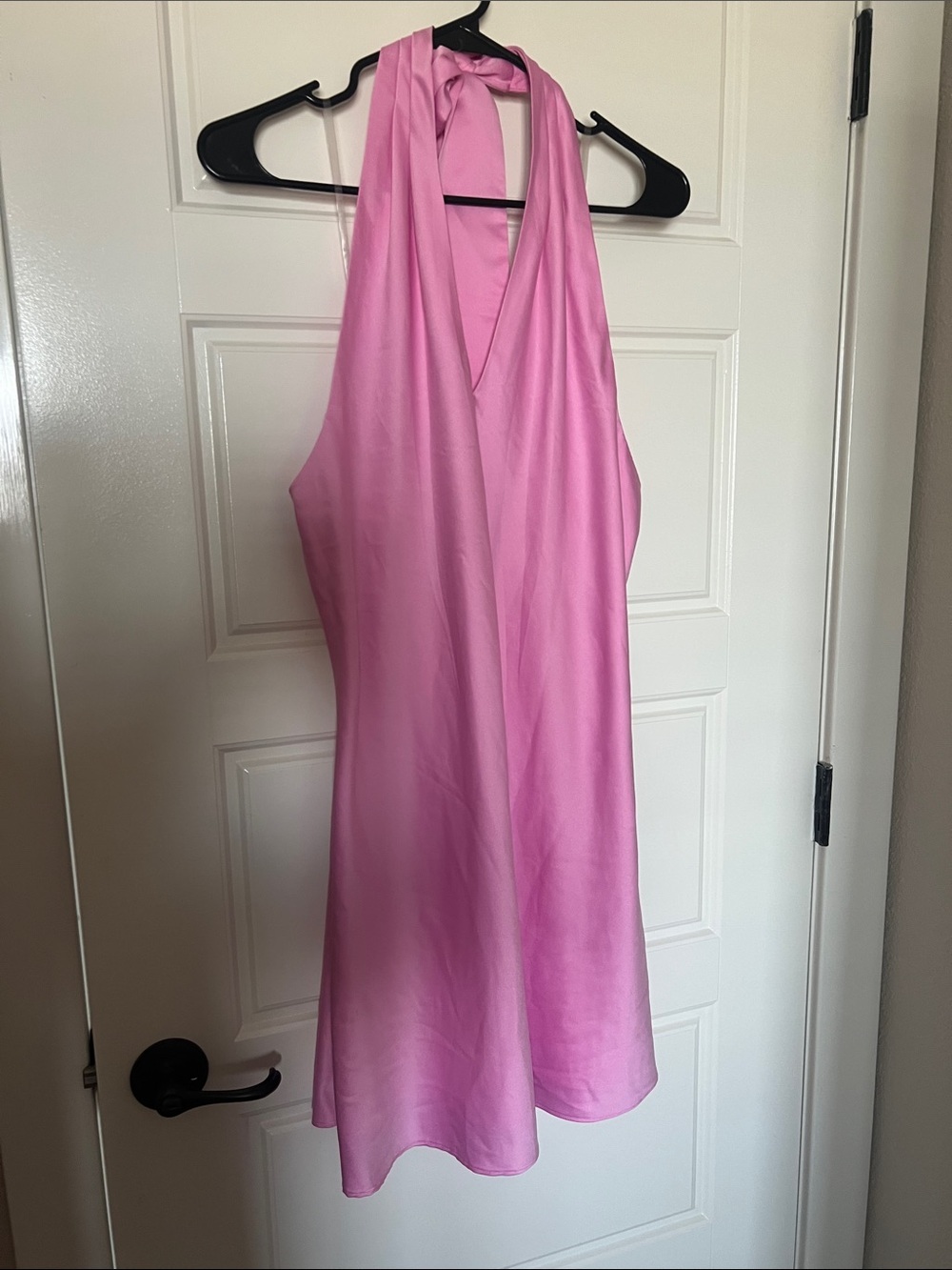 wild fable Pink Halter-Style polyester dress
